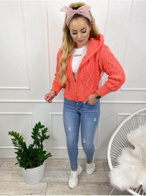 SWETER MANUEL POMARAŃCZOWY