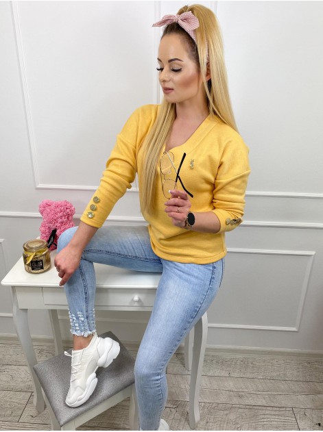 Sweter Chill Miodowy