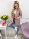 KURTKA LORENA RÓŻOWA