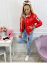 KURTKA BRILLIANT CZERWONA