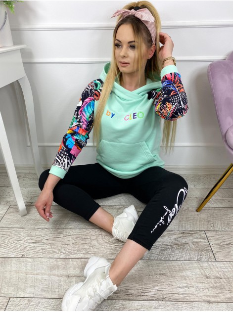 KOMPLET DRESOWY CLEO MIĘTOWY