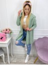 KARDIGAN ADRIA MIĘTOWY