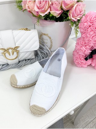 ESPADRYLE CHANTI BIAŁE