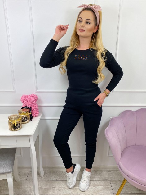 Komplet Czarny Lucky